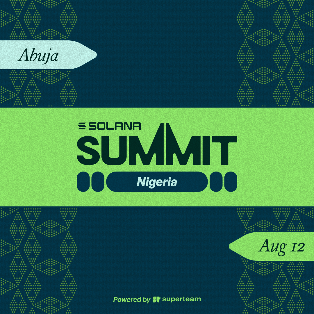 Solana Summit Nigeria