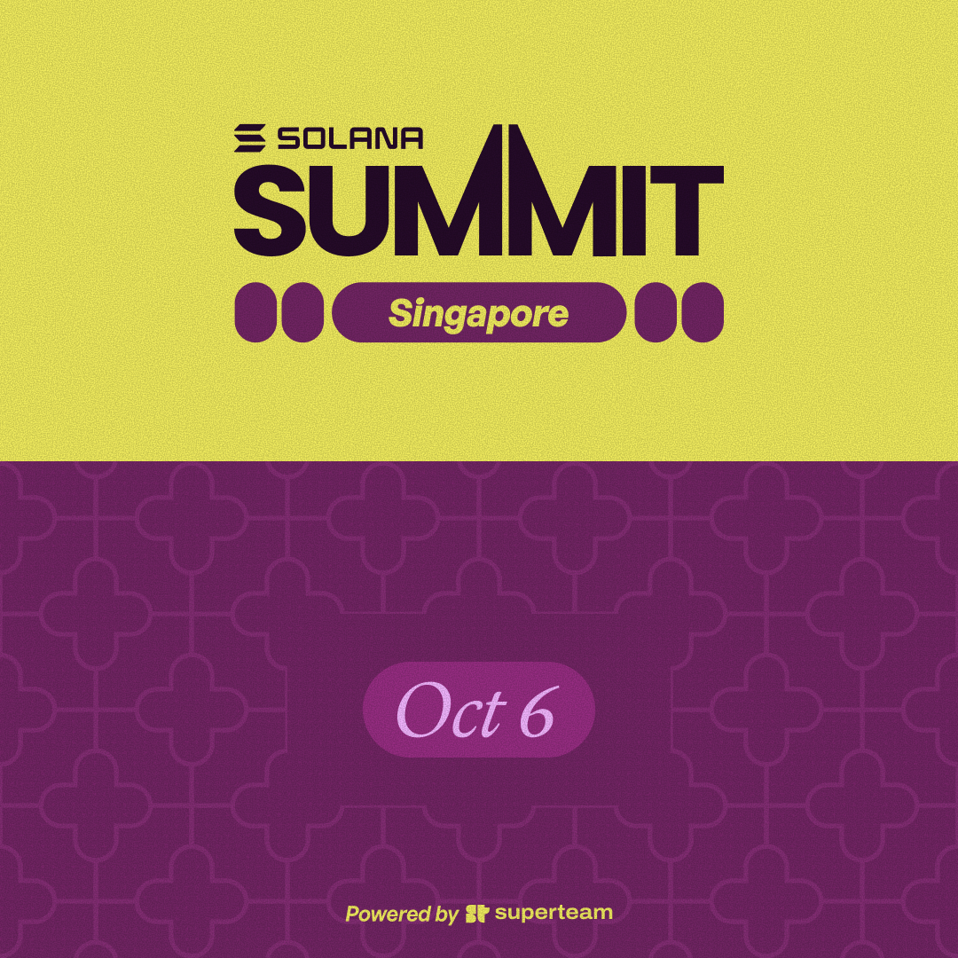 Solana Summit Singapore